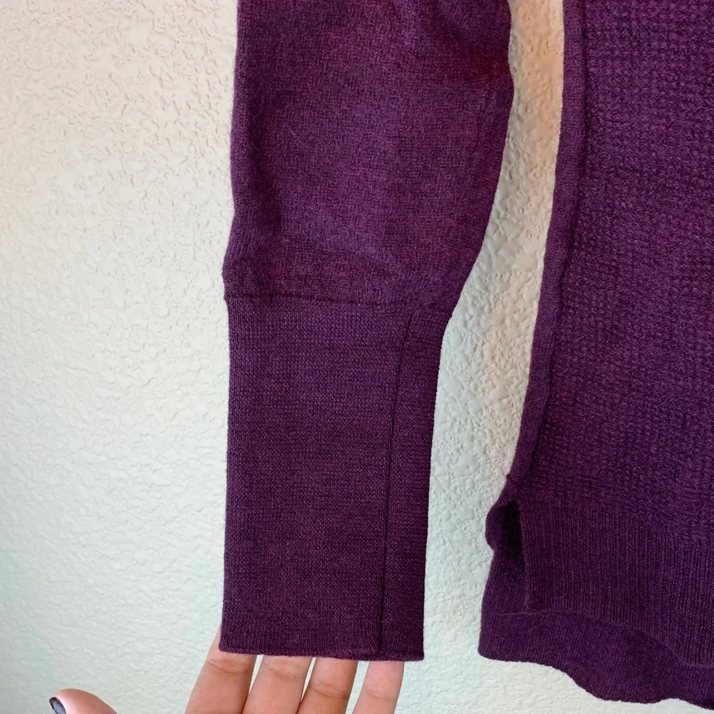 Tahari Merino Wool Sweater sz M crewneck texture fall preppy casual warm winter - Picture 7 of 7